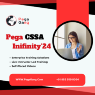 Pega Certified Senior System Architect (CSSA) Course Training for Pega Infinity’24 Version